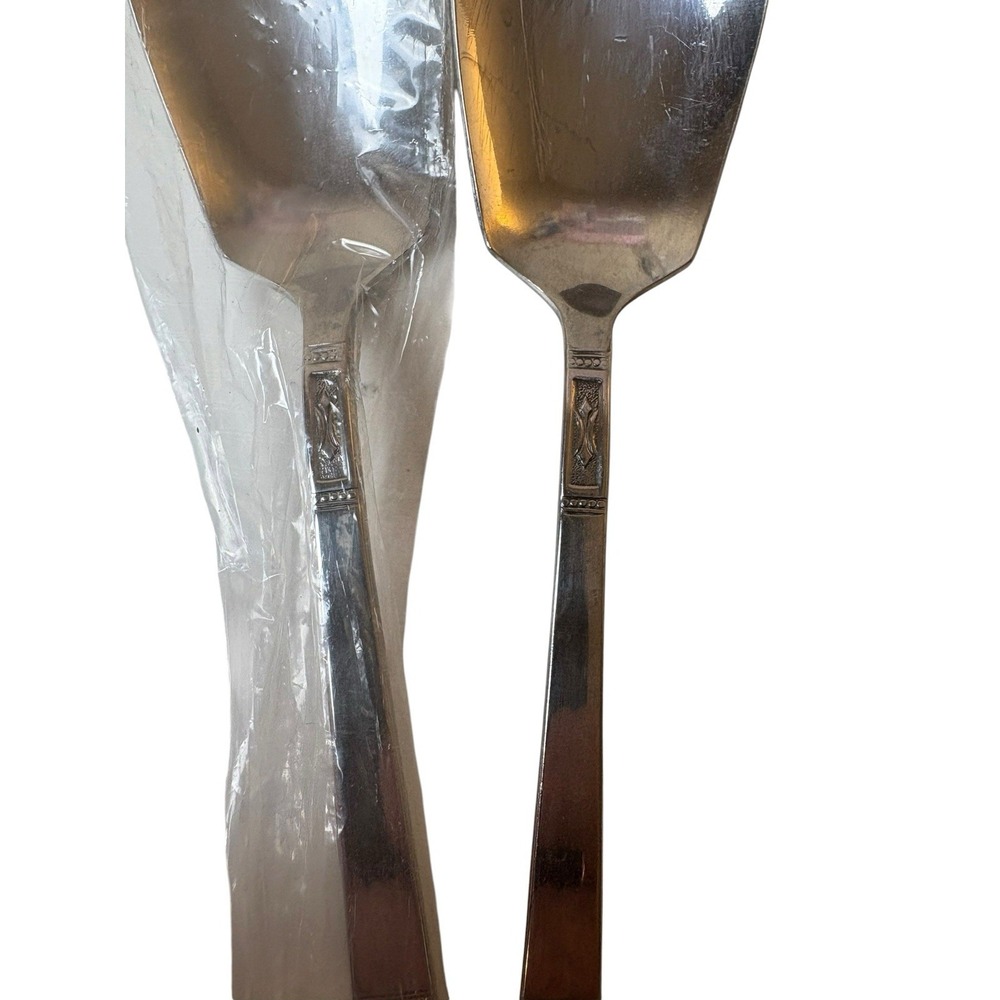 Interpur 6" CORTINA Stainless Steel Sugar Spoons (2) Replacement  JAPAN MCM